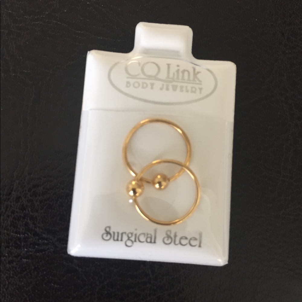 Hoop earrings endeless surgical steel